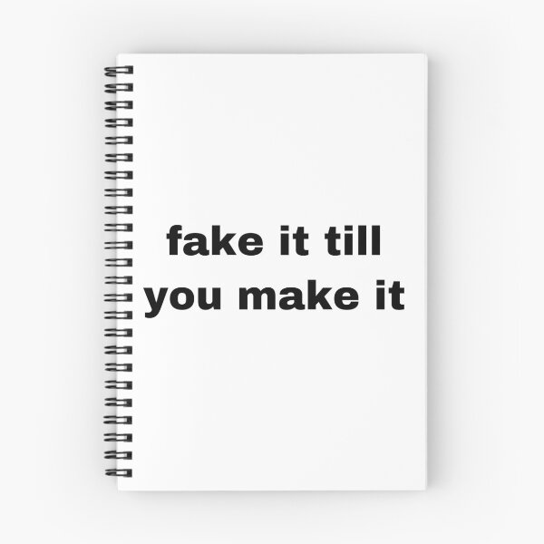 Item preview, Fake it till you make it  designed and sold by Tcktraveler.