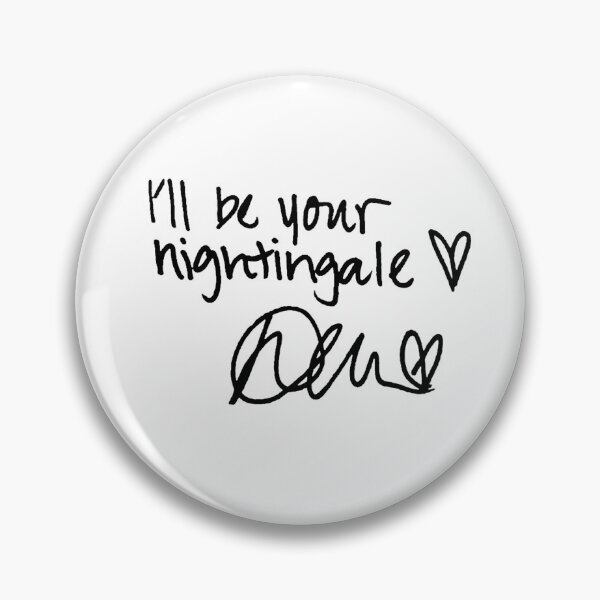 Item preview, DEMI'S HANDWRITING (NIGHTINGALE) designed and sold by lovaticwear.