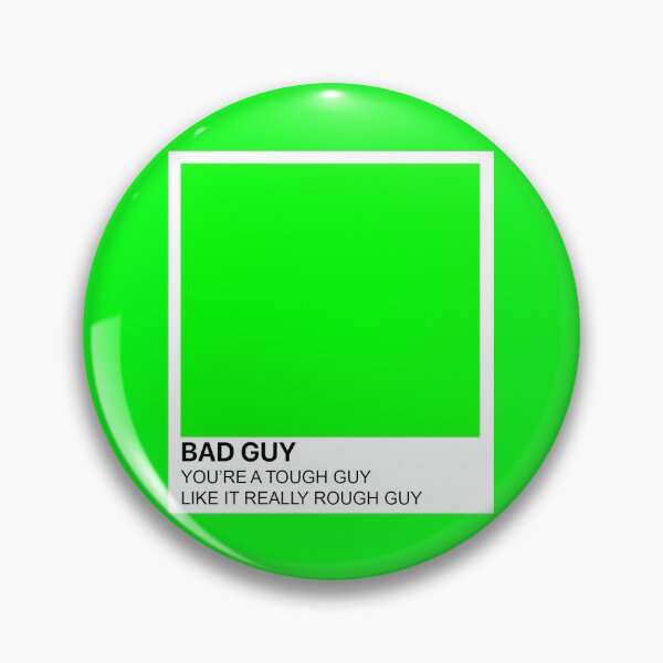 Item preview, Bad guy Billie Eilish Pantone  designed and sold by erinxswan.