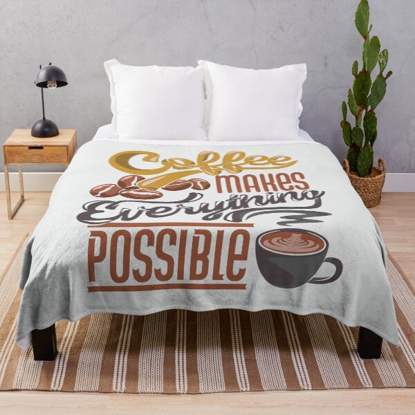 Item preview, Coffee makes everything possible apparel designed and sold by coffeeapparel.