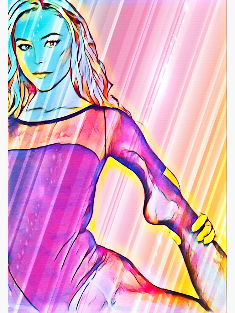Pop Art Ballerina by OfSelina