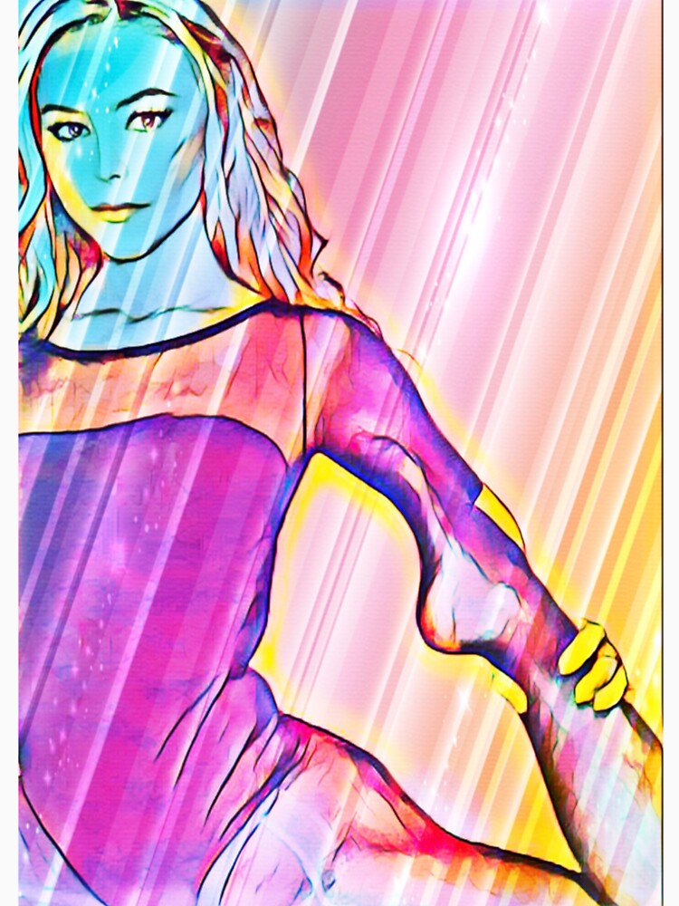 Pop Art Ballerina by OfSelina