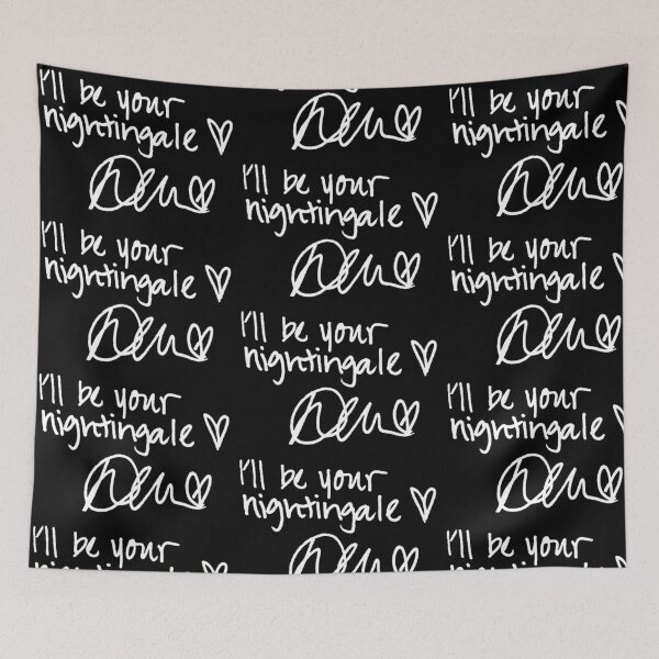 Item preview, DEMI'S HANDWRITING (NIGHTINGALE) designed and sold by lovaticwear.