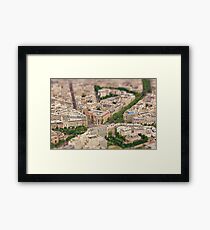 Paris or Just a Model? Framed Print