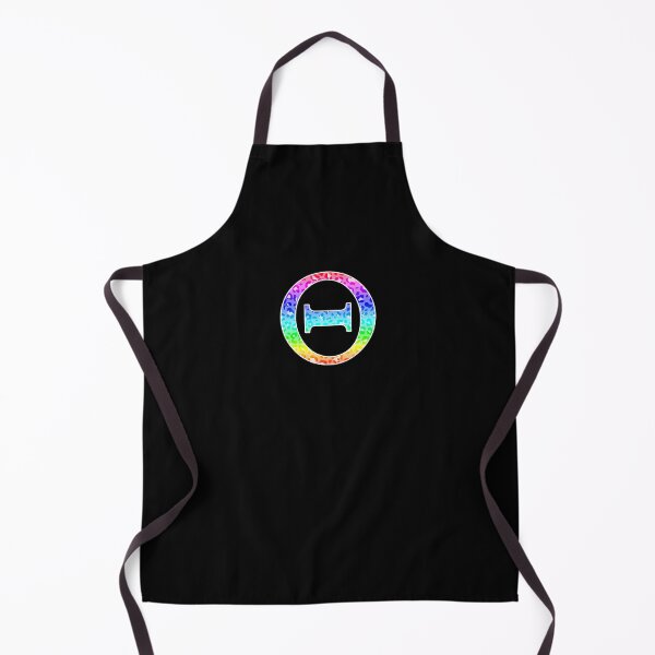 Item preview, The Letter Theta - Monogram in Rainbow Leopard Print designed and sold by Bumblefuzzies.