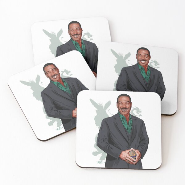 Artikelvorschau, Eddie Murphy - Eine Illustration von Paul Cemmick entworfen und verkauft von TIGERDAVER.
