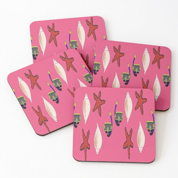 Item preview, Under the sea pink pattern designed and sold by tetibright.
