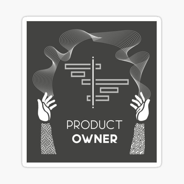 Item preview, Agile Product Owner designed and sold by PrairieGrouse.
