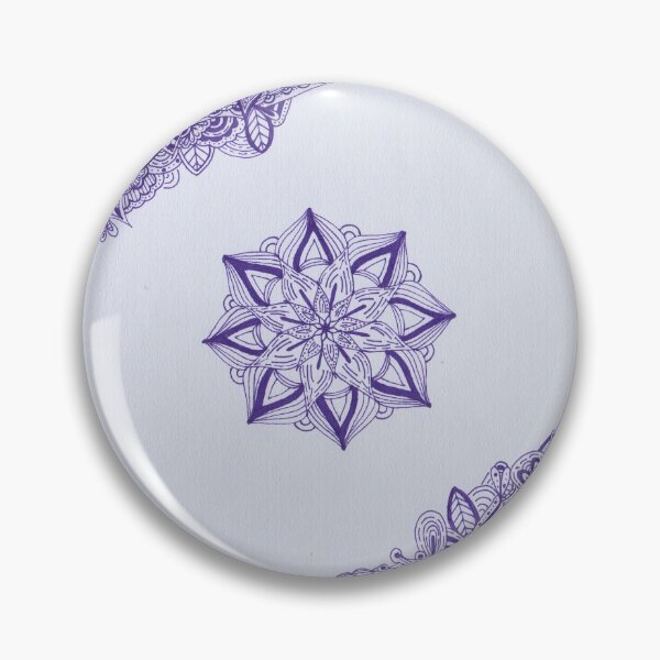 Item preview, Purple Border Mandala designed and sold by MarisaGoncalves.