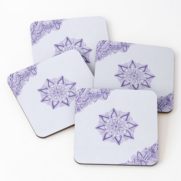 Item preview, Purple Border Mandala designed and sold by MarisaGoncalves.
