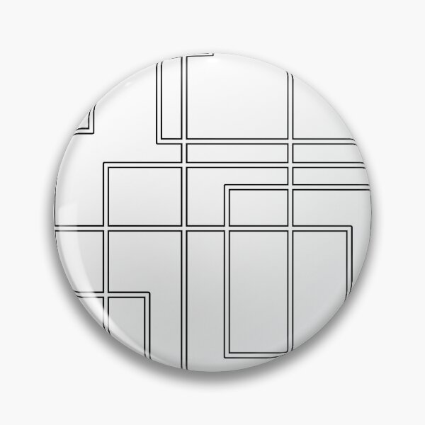 Item preview, Black and White Simple Overlap Mod Design designed and sold by shanigans-shop.