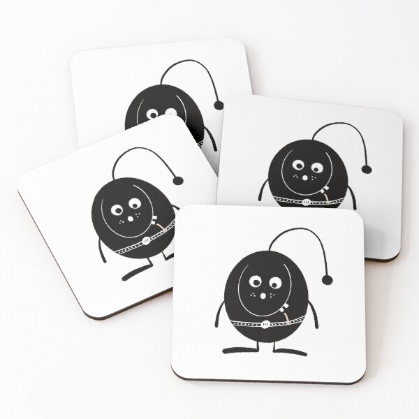 Item preview, Funny black and white creature nr8 designed and sold by KateCrafts.