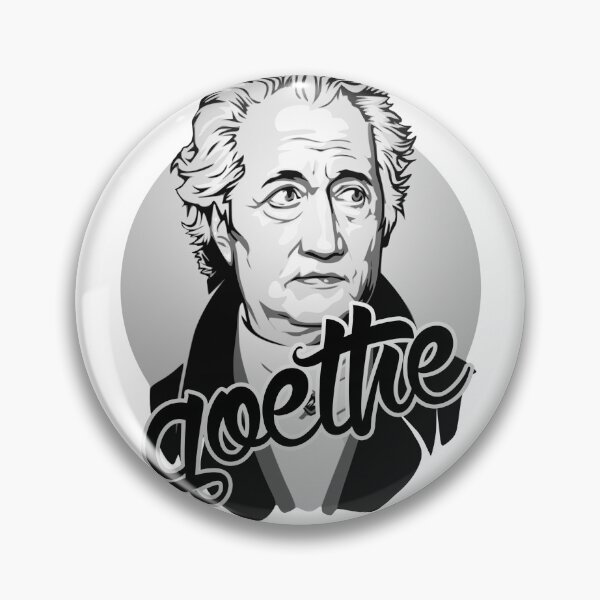 Item preview, Goethe German poet and thinker philosopher genius designed and sold by Zenzeo.