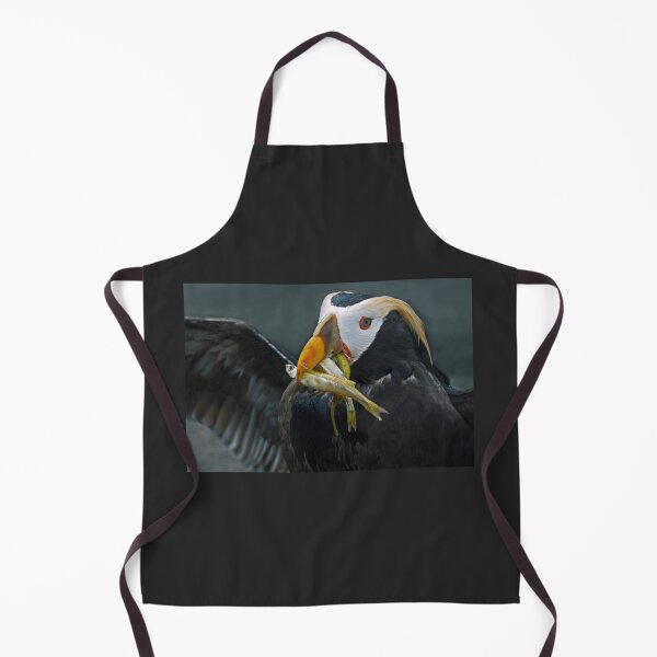 Item preview, Tufted Puffin Snacking on Sardines designed and sold by TheCurators.