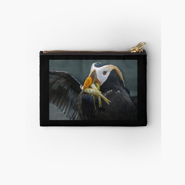 Item preview, Tufted Puffin Snacking on Sardines designed and sold by TheCurators.