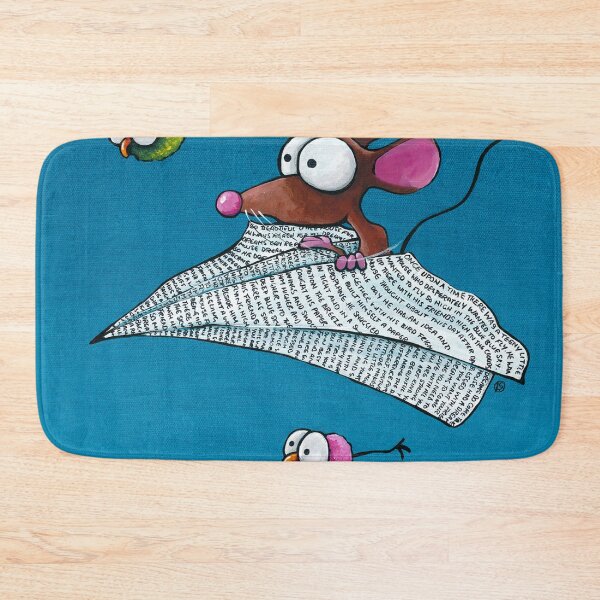 Item preview, Mouse in a Paper Plane designed and sold by StressieCat.