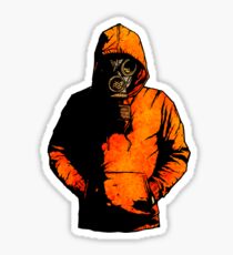 vulpes pilum mutat, non mores (Colour Shirt Version) Sticker