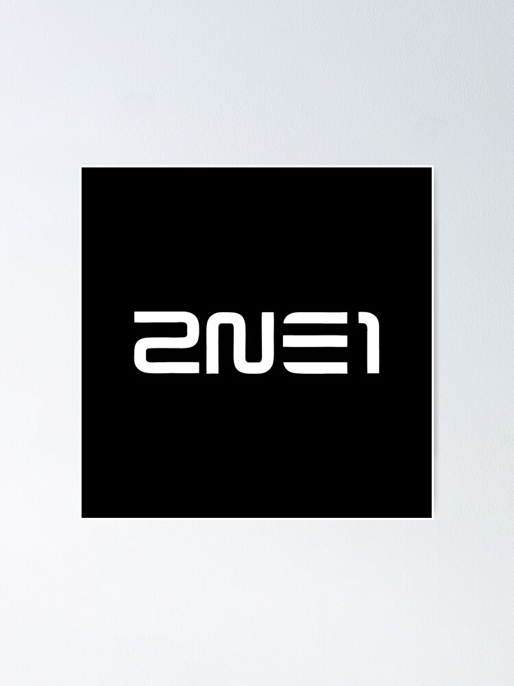 2ne1 Logo Poster By Kairlinaagunu4 Redbubble