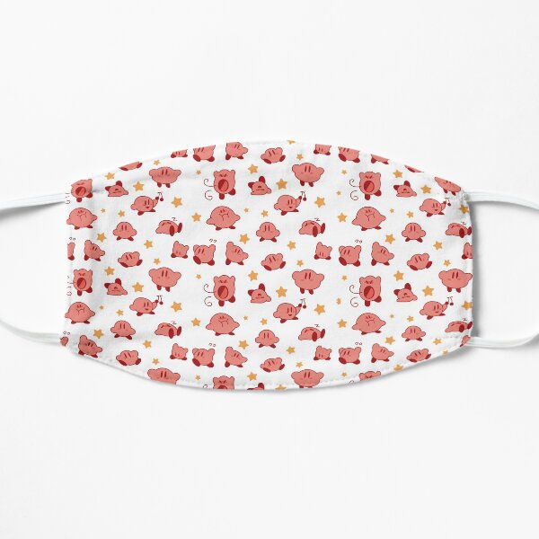 Kirby Pattern Flat Mask