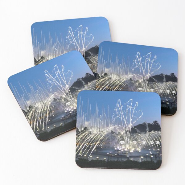 Item preview, Main Fountain Garden at Dusk designed and sold by kibfqiis.