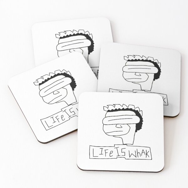 Item preview, Life Is Whack Head (BLK) designed and sold by Li1-Sushi-V3rt.