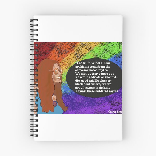 Item preview, Gloria Steinem - Sisters quote designed and sold by VioletCat16.