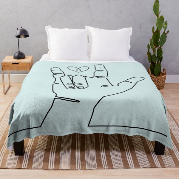 Item preview, Sign Language Love Sign Line Art designed and sold by Wanderwhimco.