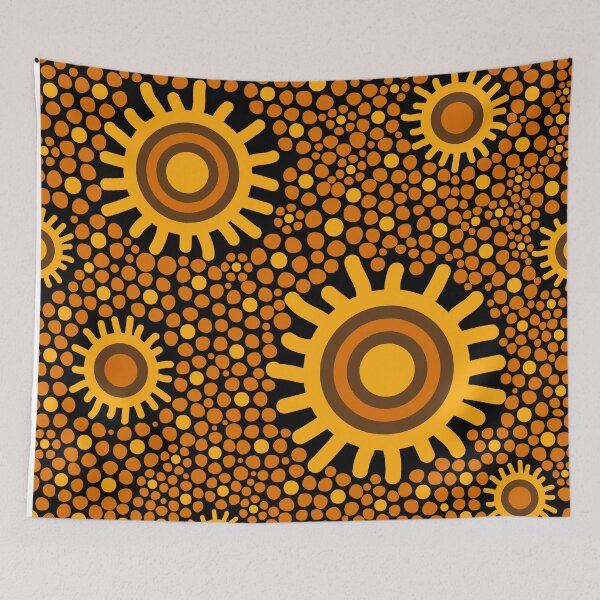Item preview, Awesome Aboriginal Dot Art  designed and sold by Pris25.