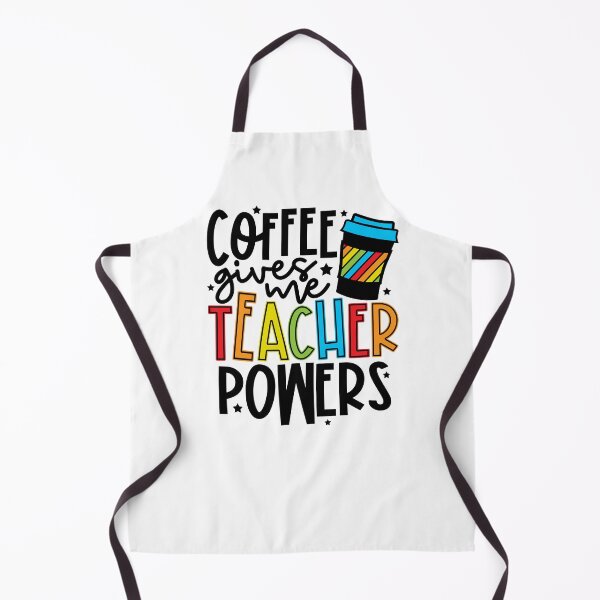 Item preview, Coffee Gives Me Teacher Powers designed and sold by 3bythelake.