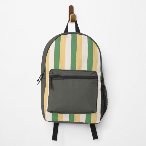 Item preview, yellow green stripes - striped designed and sold by ZiphGames.