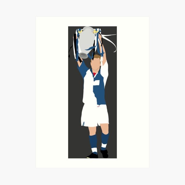 Alan Shearer, Blackburn Rovers. Art Print