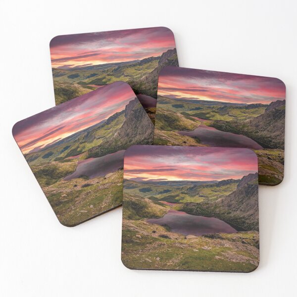 Item preview, Glaslyn Lake Sunset Snowdonia designed and sold by AJEvans.