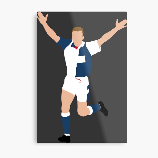 Alan Shearer, Blackburn Rovers. Metal Print