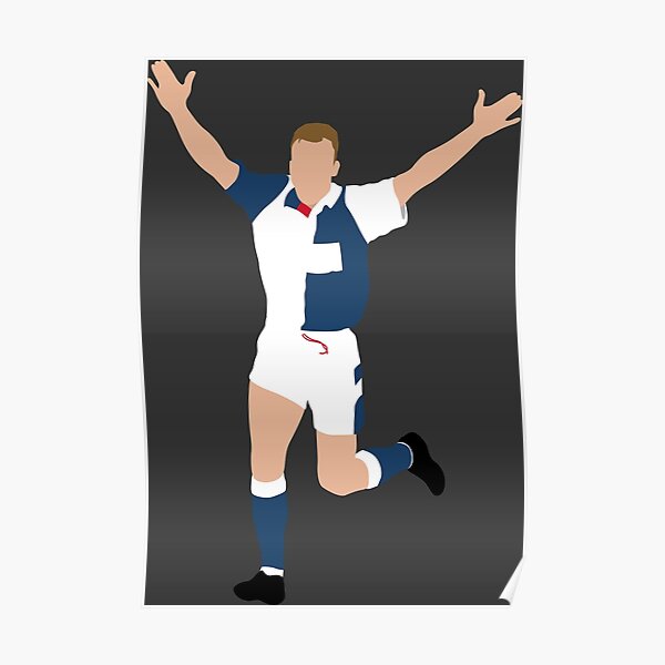 Alan Shearer, Blackburn Rovers. Poster