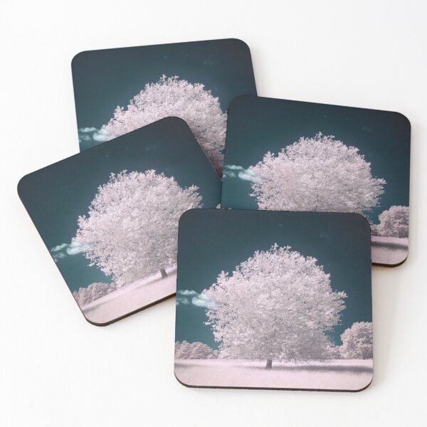 Item preview, Glowing Infrared Trees designed and sold by maniacalrobot.