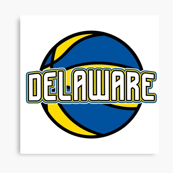 Delaware Basketball Canvas Print