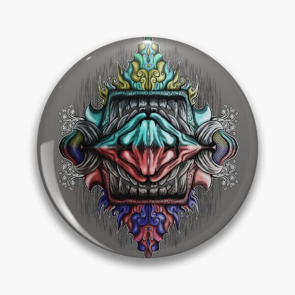 Item preview, Duality Oni Mask designed and sold by Jarrod Vandenberg.
