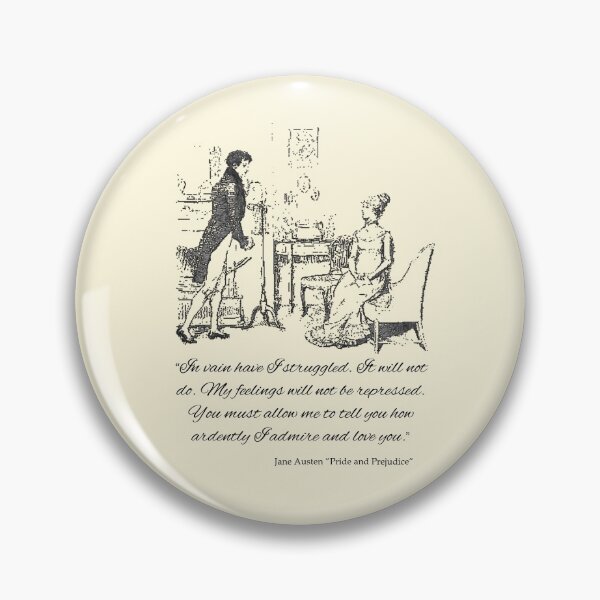 Item preview, Jane Austen Vintage Book Club Mr. Darcy & Lizzy Fans Literary Pride and Prejudice Gifts designed and sold by TopTeeShop.