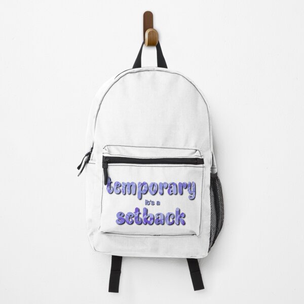 Item preview, it's a temporary setback | tiktok quote designed and sold by robinverheul.