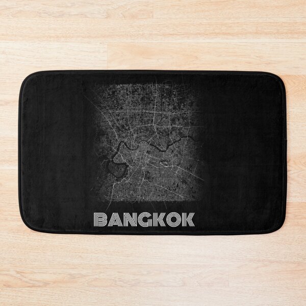 Item preview, bangkok city road map black and white artistic simple , complex  designed and sold by rashadat.