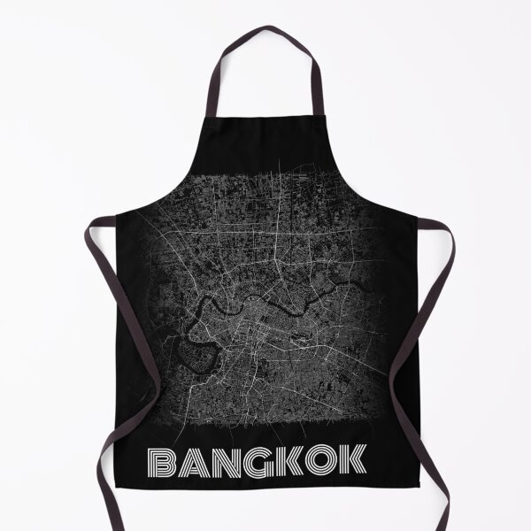 Item preview, bangkok city road map black and white artistic simple , complex designed and sold by rashadat.