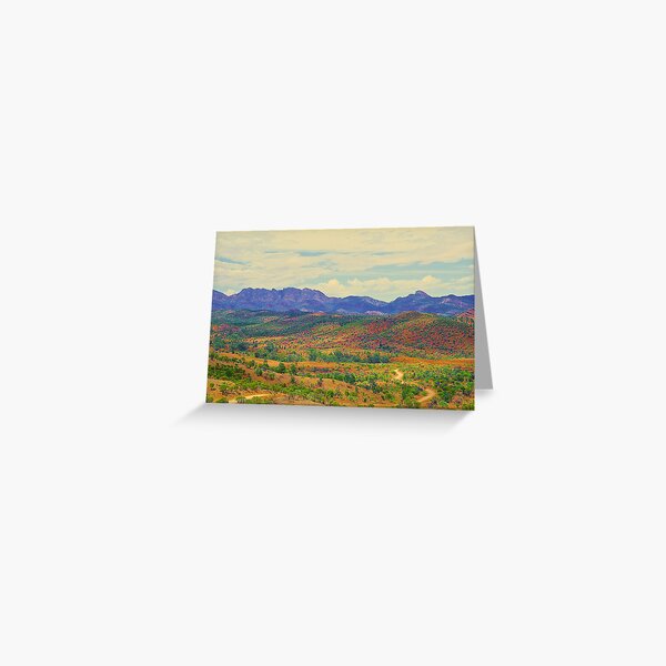 The Flinders Ranges in Bloom Greeting Card