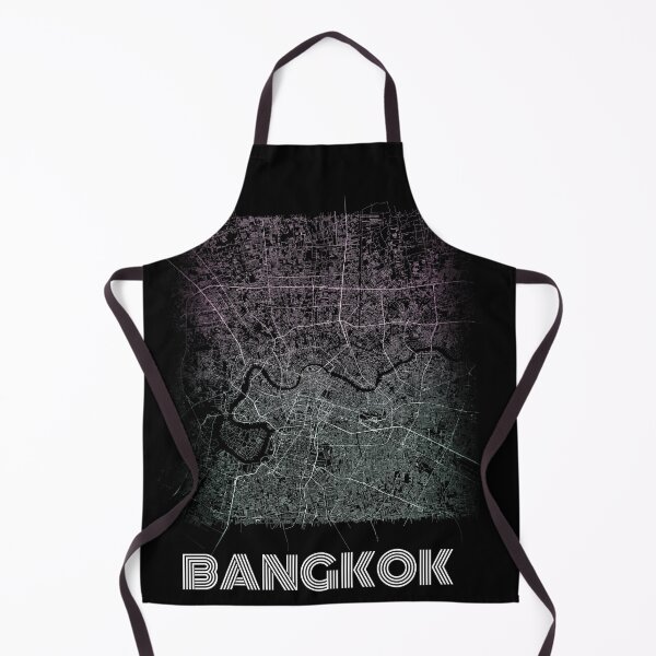 Item preview, bangkok city road map black and white artistic simple , complex  designed and sold by rashadat.