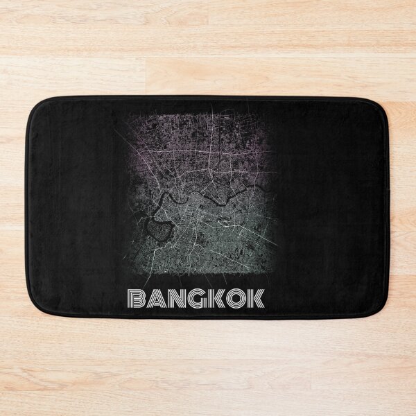 Item preview, bangkok city road map black and white artistic simple , complex  designed and sold by rashadat.