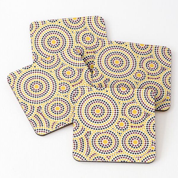 Item preview, Awesome Aboriginal Dot Art  designed and sold by Pris25.