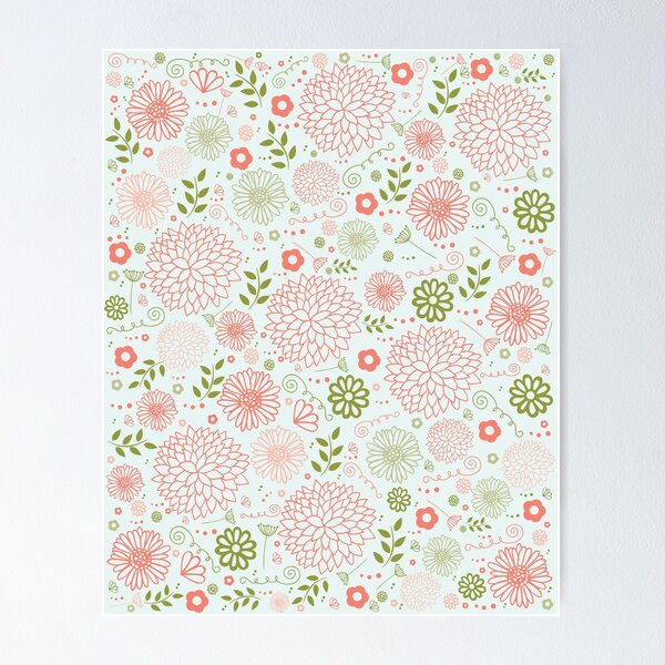 Item preview, Summer Flower Garden designed and sold by HungryDino.