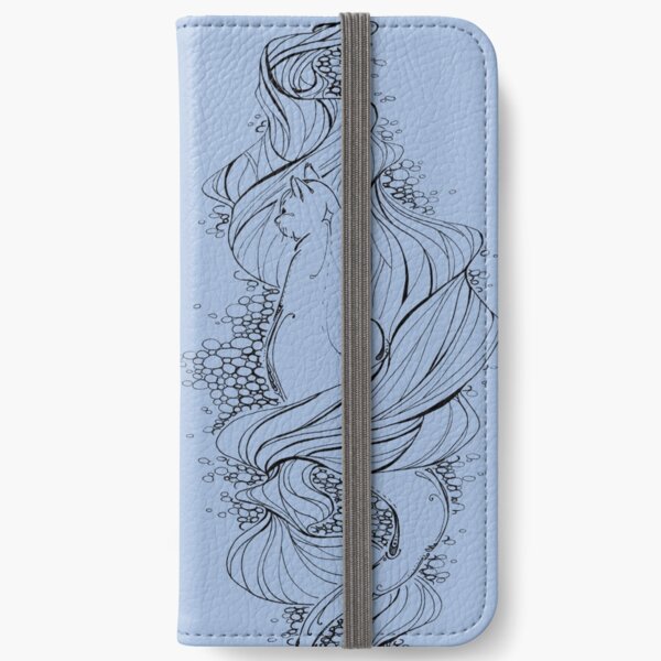 Flowing Feline iPhone Wallet