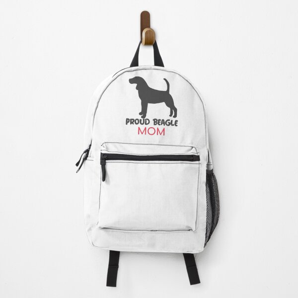 Item preview, Beagle Silhouette "Proud Beagle mom"- Funny gift for beagle moms designed and sold by TamGustam.