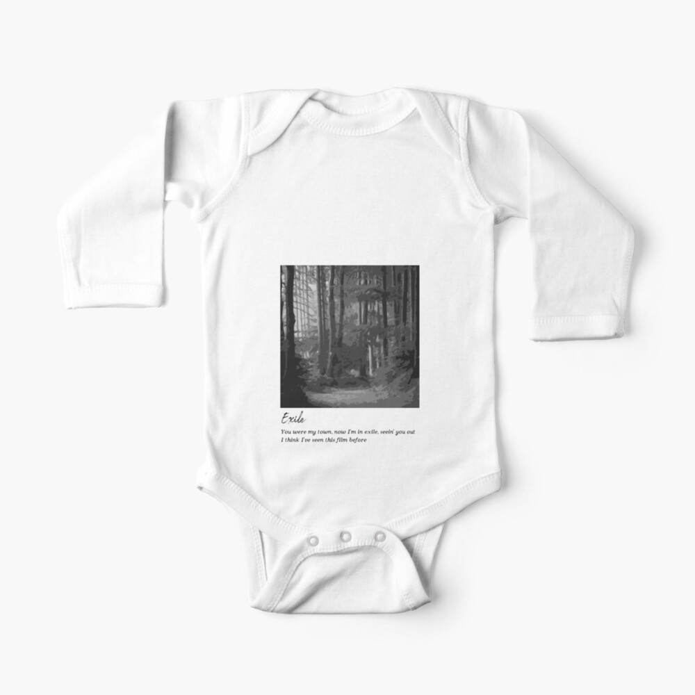 Exile Taylor Swift Ft Bon Iver Baby One Piece By Nd Creates Redbubble