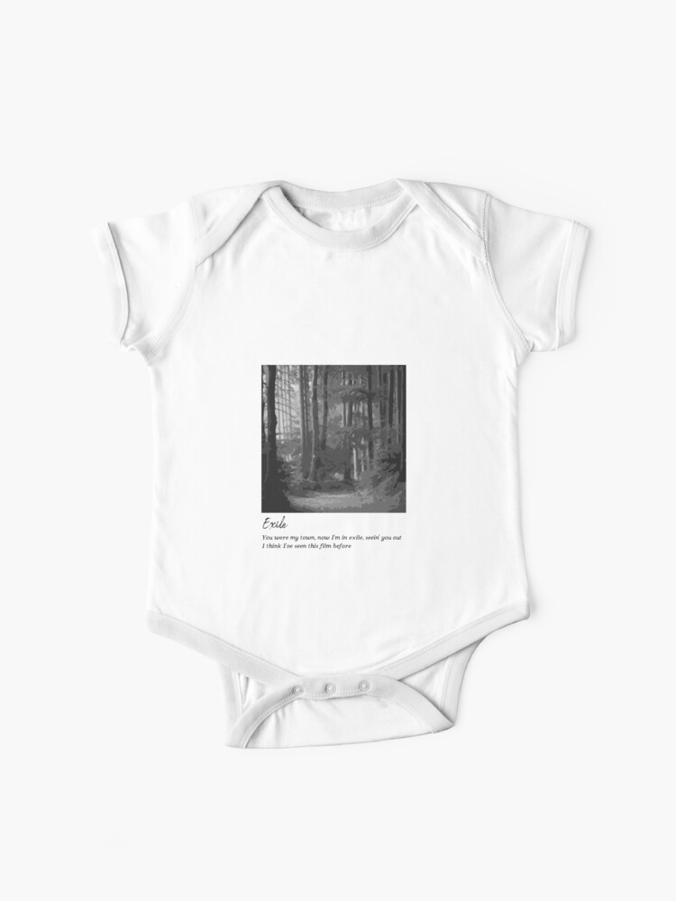 Exile Taylor Swift Ft Bon Iver Baby One Piece For Sale By Nd Creates Redbubble